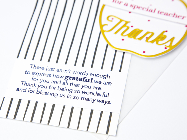Supplies<br />
<br />
Stamps: Enclosed: Apple, Keep It Simple: Teacher, Tucked In: Thank You,...