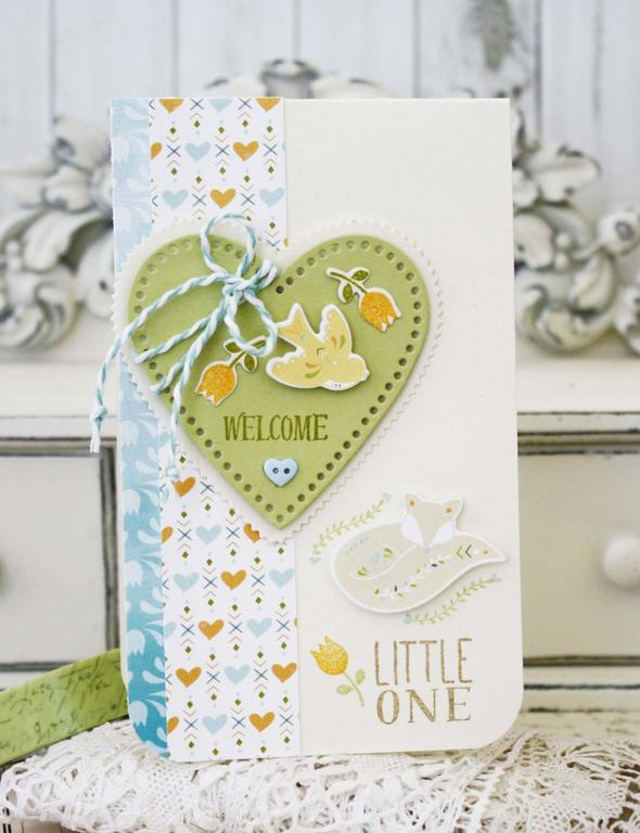 Papertrey Ink Supplies Used:<br />
Make it Market Mini Kit:  Wee Fold<br />
Fine Linen and...