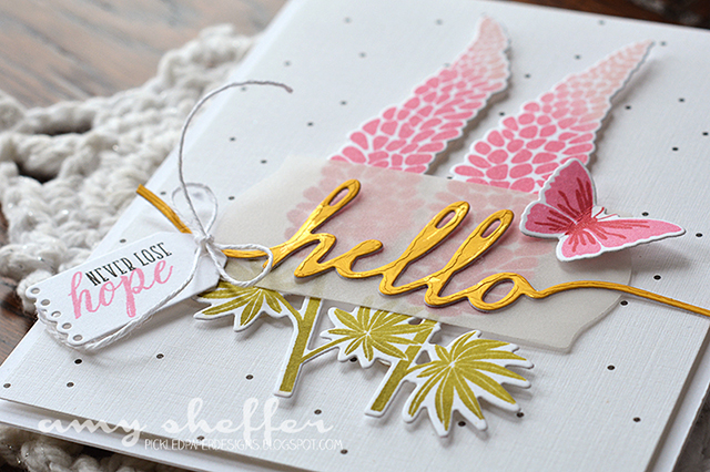 Stamps: Flower Favorites<br />
<br />
Dies: Flower Favorites, Tiny Tags, Fillable Frames 11,...