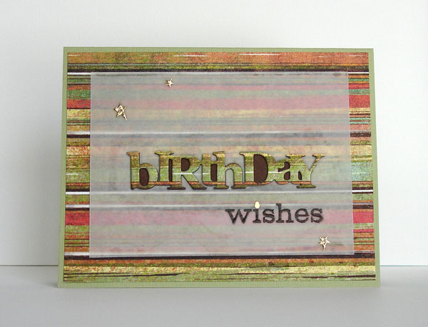 This is a card I made for the Papertrey Ink&#039;s Make It Monday #210 Challenge.<br />
<br />...