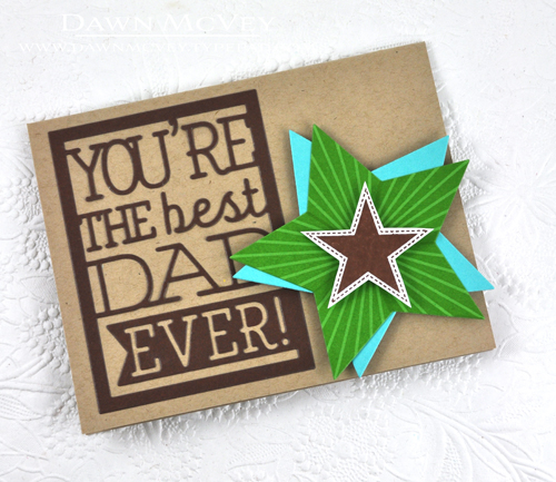 Paper: kraft, stamper&#039;s select white, dark chocolate, hawaiian shores, new leaf<br />...