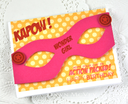 Paper: stamper&#039;s select white, raspberry fizz, terracotta tile, summer sunrise pattern...