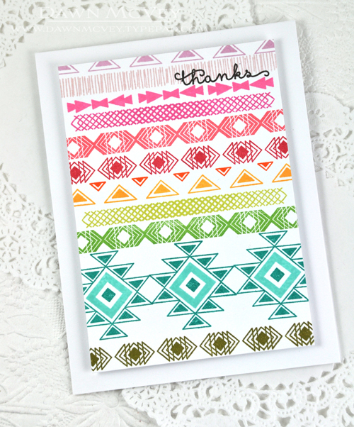 Paper: stamper&#039;s select white<br />
Stamps: Southwestern Style<br />
Ink: smokey shadow,...