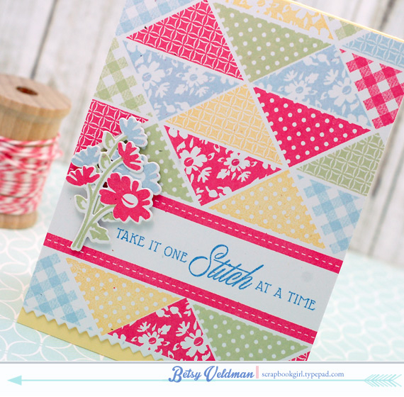 stamps: quilted: summer, plaid builder<br />
ink: spring rain, spring moss, berry sorbet,...