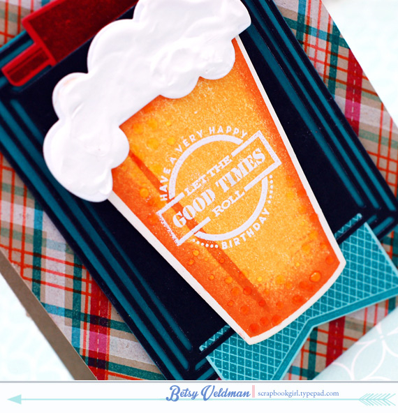 stamps: craft brew, center style: masculine, plaid builder<br />
ink: summer sunrise, canyon...