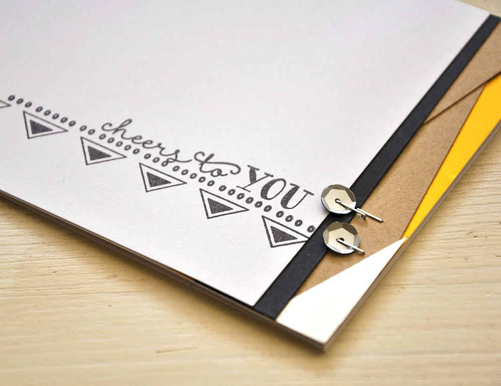 Stamps: Southwestern Style<br />
Ink: True Black<br />
Cardstock: White, Kraft, Luxe Gold and...