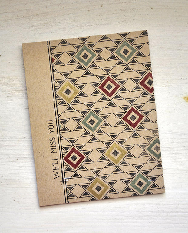 Stamps: Southwestern Style and Watercooler Talk<br />
Ink: True Black, Scarlet Jewel, Ocean...