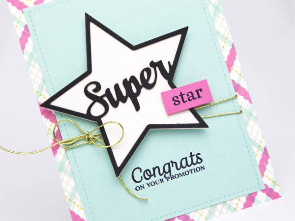 Supplies<br />
<br />
Stamps: Enclosed: Star, Watercoolor Talk, Plaid Builder<br />
<br />...
