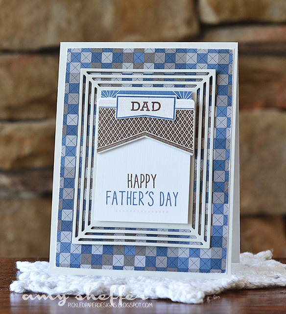 Stamps: Center Style: Masculine, Keep It Simple: Father, Pencilgrams<br />
<br />
Dies: Center...