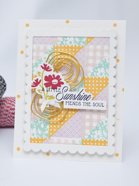 Supplies<br />
<br />
Stamps: Quilted: Spring, Polka Dot Basics<br />
<br />
Ink: True...