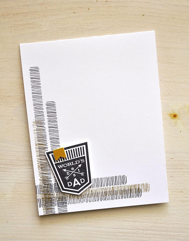 Stamps: Craft Brew and Southwestern Style<br />
Ink: True Black and Gold<br />
Cardstock:...