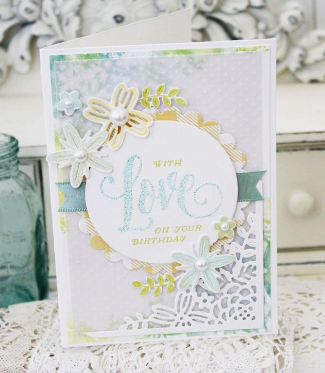 Papertrey Ink Supplies Used:<br />
All supplies from the Make it Market Mini Kit:  Garden Gild...