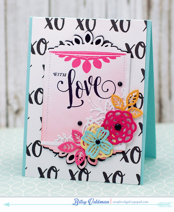 stamps:  center style: feminine, make it market mini kit: garden gild<br />
ink: sweet blush,...