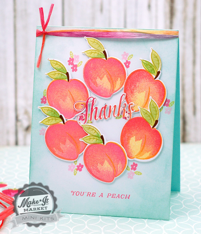 stamps, dies: still life: summer mini kit<br />
ink: harvest gold, hibiscus burst, limeade ice,...