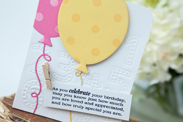 Supplies<br />
<br />
Stamps: Tucked In: Birthday, Polka Dot Basics I<br />
<br />
Ink: Snow...