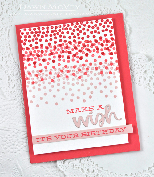 Paper: stamper&#039;s select white, berry sorbet, sweet blush<br />
Stamps: Good Times<br />...