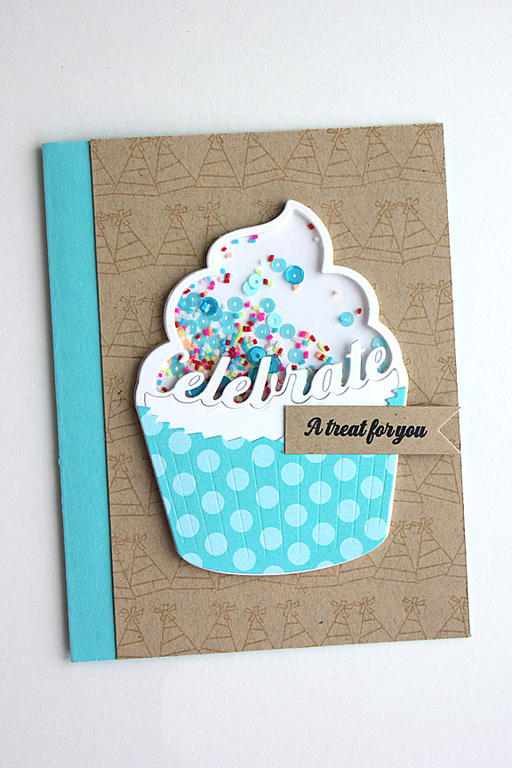 size: 4 1/4&quot; x 5 1/2&quot;<br />
<br />
stamps: Enclosed: Cupcake, Caution: Another Year...