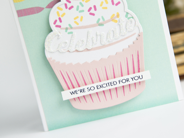 Supplies<br />
<br />
Stamps: Enclosed: Cupcake, Hooray<br />
Ink: True Black, Hibiscus...