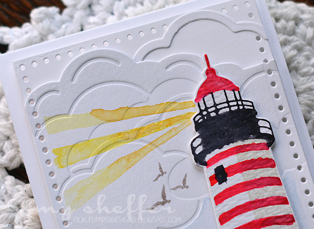 STAMPS: Guiding Lights<br />
<br />
DIES: Guiding Lights, Blue Skies Cover Plate, Stitched...