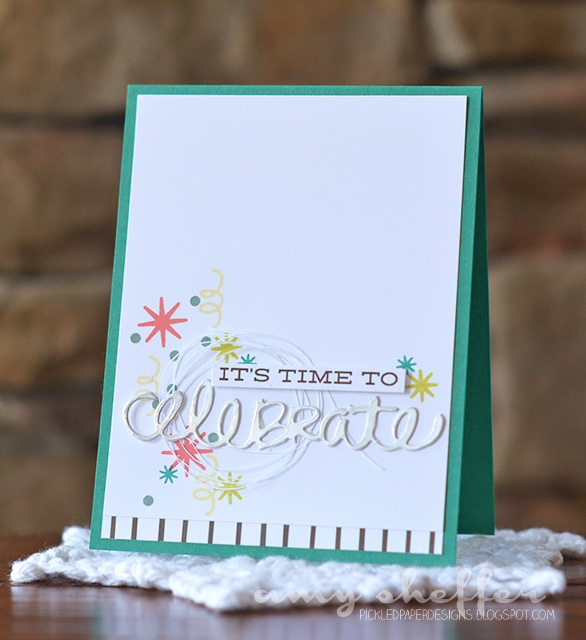 Stamps: Good Times<br />
<br />
Dies: Good Times<br />
<br />
Ink: True Black, Limeade Ice,...