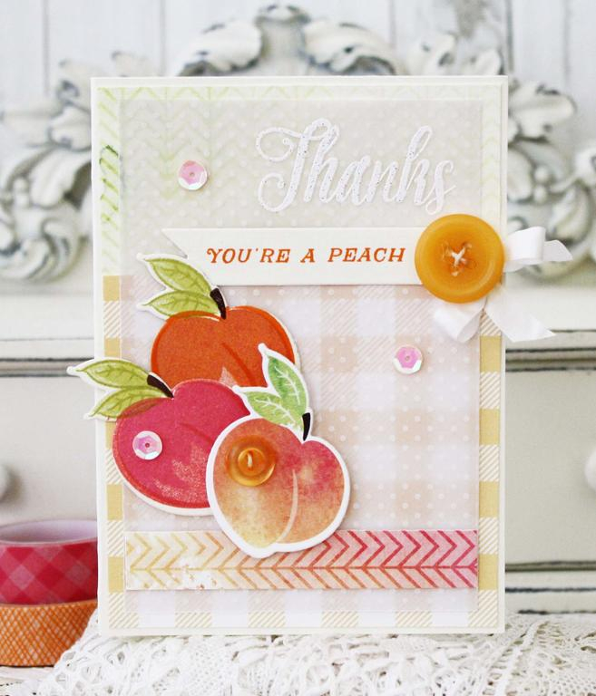 Papertrey Ink Supplies Used:<br />
Make it Market Mini Kit:  Still Life Summer<br />
Ink:<br...