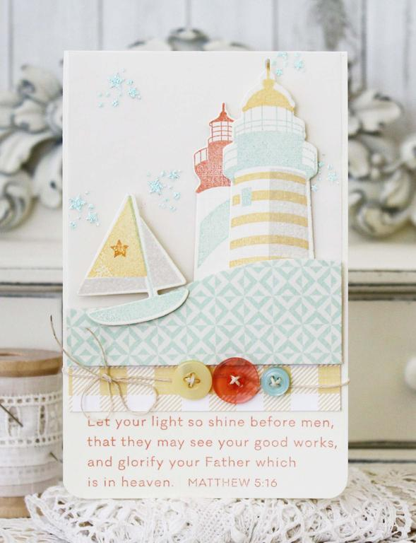 Papertrey Ink Supplies Used:<br />
Stamps:<br />
Guiding Lights, Light of Life<br />
Ink:<br...