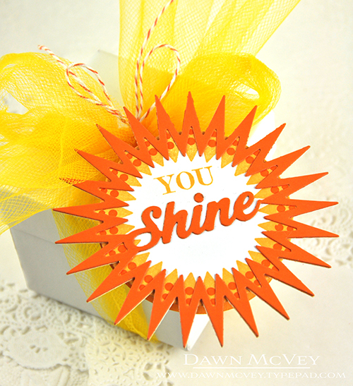 Paper: stamper&#039;s select white, orange zest<br />
Stamps: Enclosed: Sun<br />
Ink: summer...