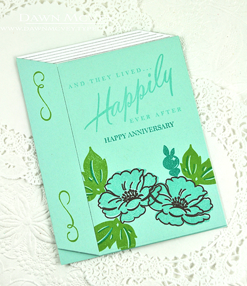 Paper: stamper&#039;s select white, aqua mist<br />
Stamps: Vintage Linens, Book Cover Details,...