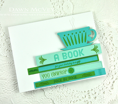 Paper: stamper&#039;s select white, new leaf, aqua mist, hawaiian shores<br />
Stamps:...