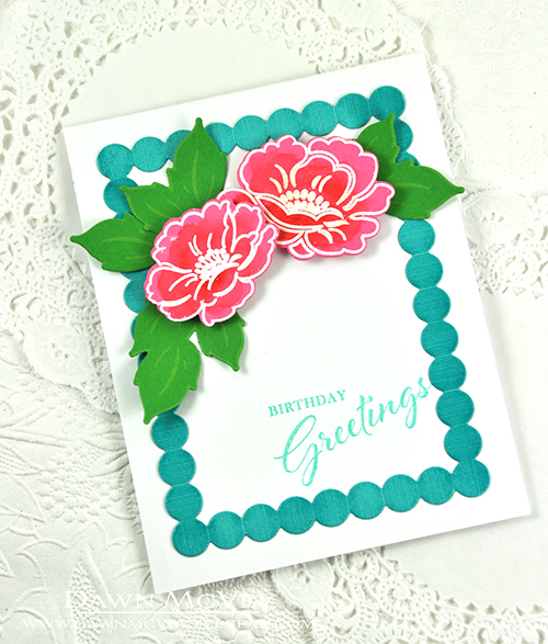 Paper: stamper&#039;s select white, hibiscus burst, new leaf, hawaiian shores<br />
Stamps:...