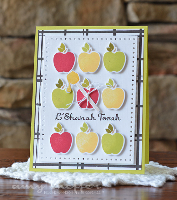 Stamps: L&#039;Shanah Tovah<br />
<br />
Dies: L&#039;Shanah Tovah, Stitched Rectangles<br />...