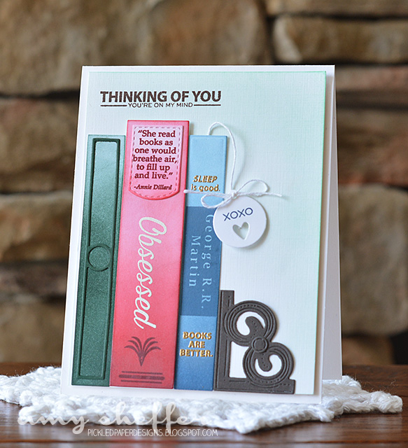 STAMPS: Bibliophile, Perfect Pairing<br />
<br />
DIES: Bibliophile, Fancy Bookends, Tiny...