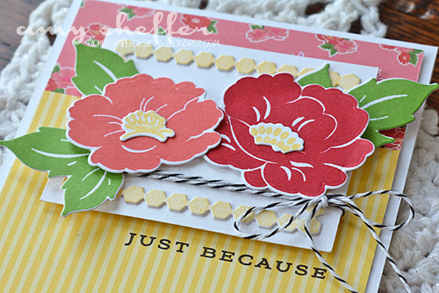 Stamps: Vintage Linens, Embroidered Borders: Hexes<br />
<br />
Dies: Vintage Linens,...