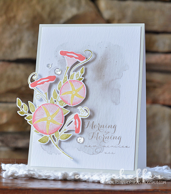 Stamps: Morning By Morning<br />
<br />
Dies: Morning By Morning<br />
<br />
Ink: Sweet...