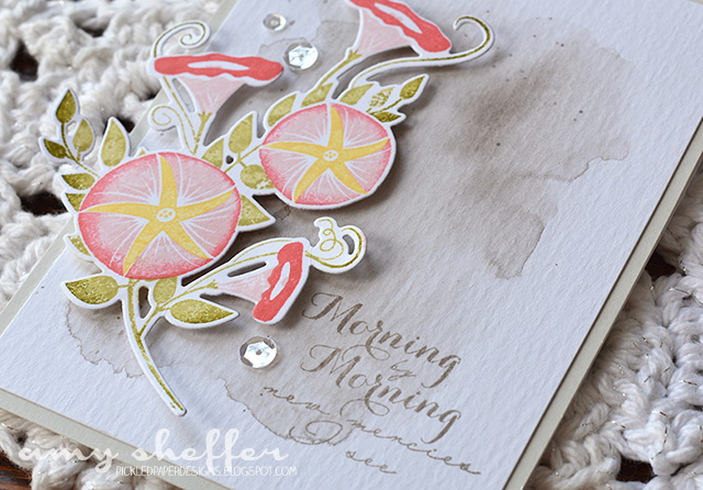 Stamps: Morning By Morning<br />
<br />
Dies: Morning By Morning<br />
<br />
Ink: Sweet...