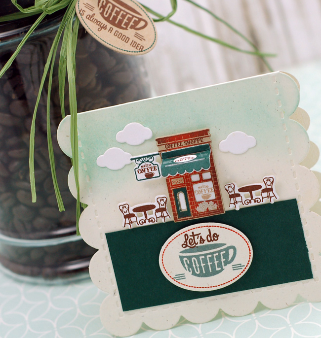 stamps:  petite places: main street<br />
ink: terracottta tile, pinefeather, dark chocolate,...