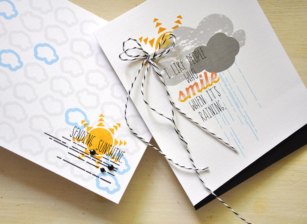 Sending Sunshine Card Duo