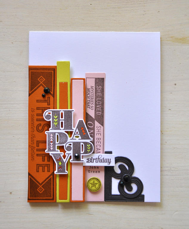 Happy Birthday Book Card