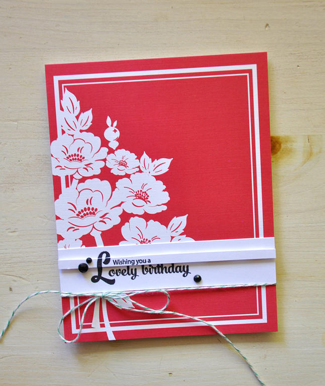 Lovely Birthday Card