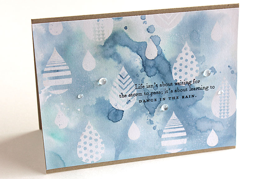 stamps: Rainy Day Sentiments<br />
<br />
ink: Ocean Tides, Hawaiian Shores, Enchanted...