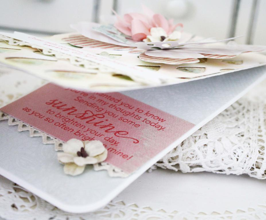 Papertrey Ink Supplies Used:<br />
Stamps:<br />
Tucked In:  Thinking of You, Rainy Day...