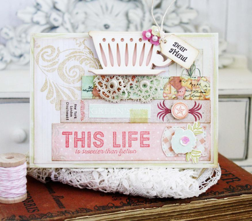 Papertrey Ink Supplies Used:<br />
Stamps:<br />
Bibliophile, Stacked Statements,...