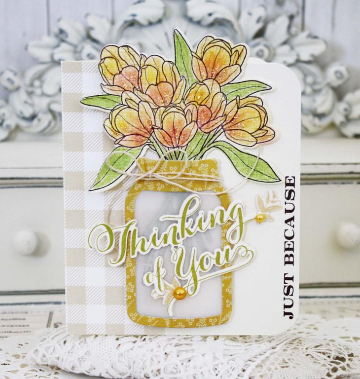 Papertrey Ink Supplies Used:<br />
Stamps:<br />
Graceful Greetings, Keep it Simple:  Just...
