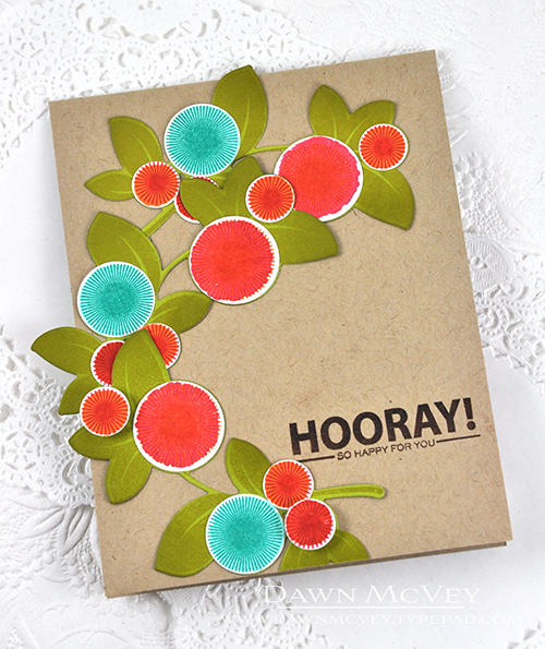 Paper: stamper&#039;s select white, kraft, simply chartreuse<br />
Stamps: Fall Florals,...
