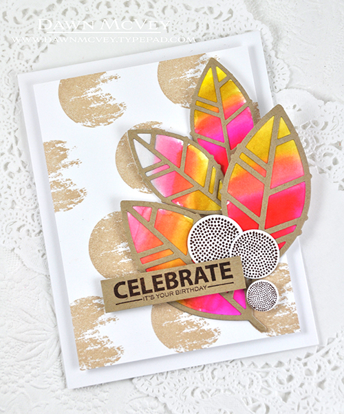 Paper: stamper&#039;s select white, kraft, watercolor card stock<br />
Stamps: Fall Florals,...