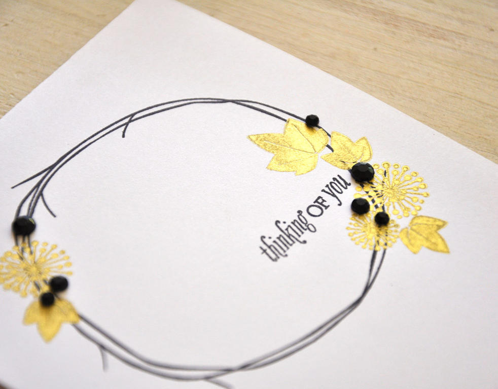 Thinking of You Card Detail