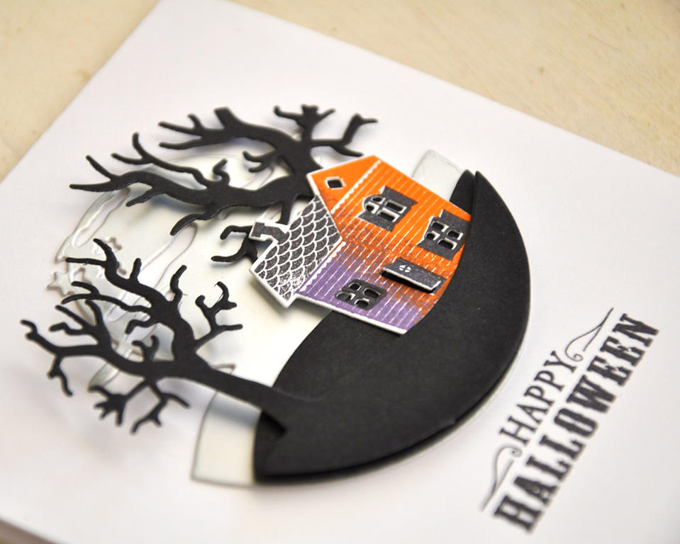 Happy Halloween Card Detail