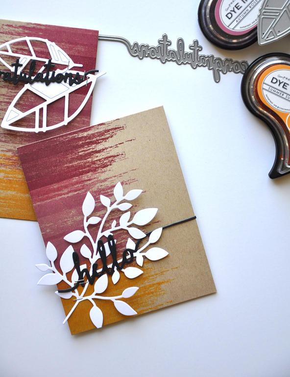Autumn Style Card Duo