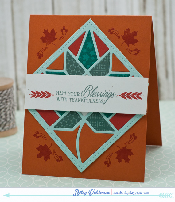 stamps: quilted: autumn<br />
ink: ocean tides, tropical teal, terracotta tile<br />...