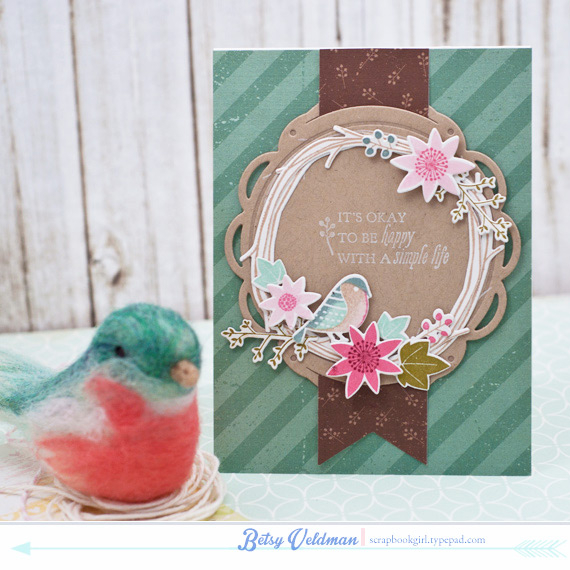 stamps: twig wreath, petite pots<br />
ink: sweet blush, berry sorbet, scarlet jewel, fine...